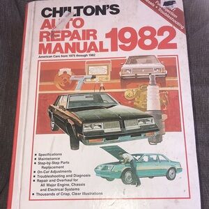 CHILTONS’S Auto repair Manual 1982